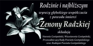 Kondolencje Zenona Radzka
